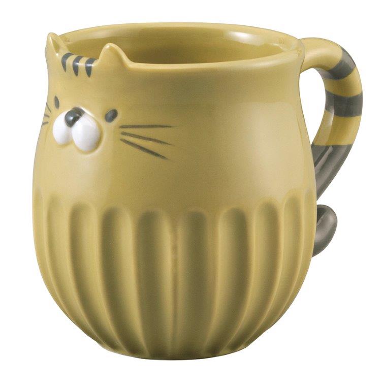 【ご紹介します！！猫をデザインしたマグカップです！】しのぎのねこマグ　とら