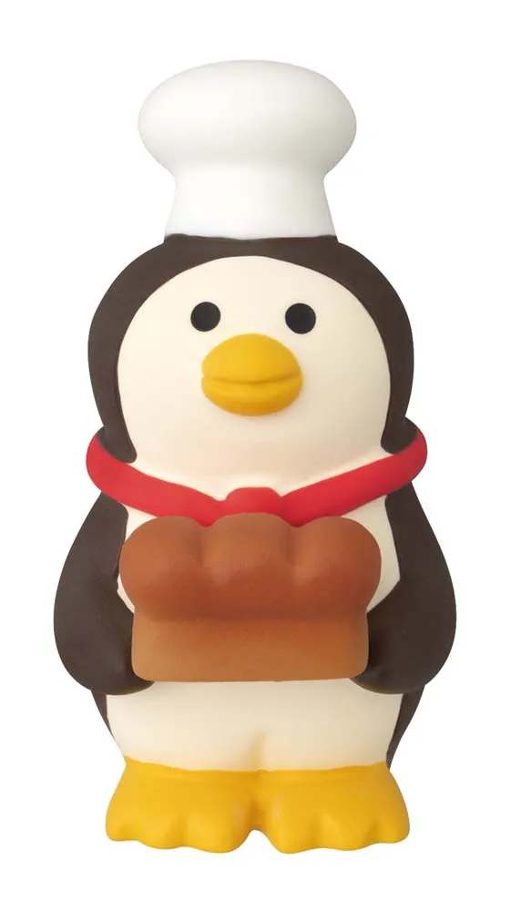 【新登場！concombreシリーズ！やまねこベーカリーことりぱん！】パン屋の店員ペンギン