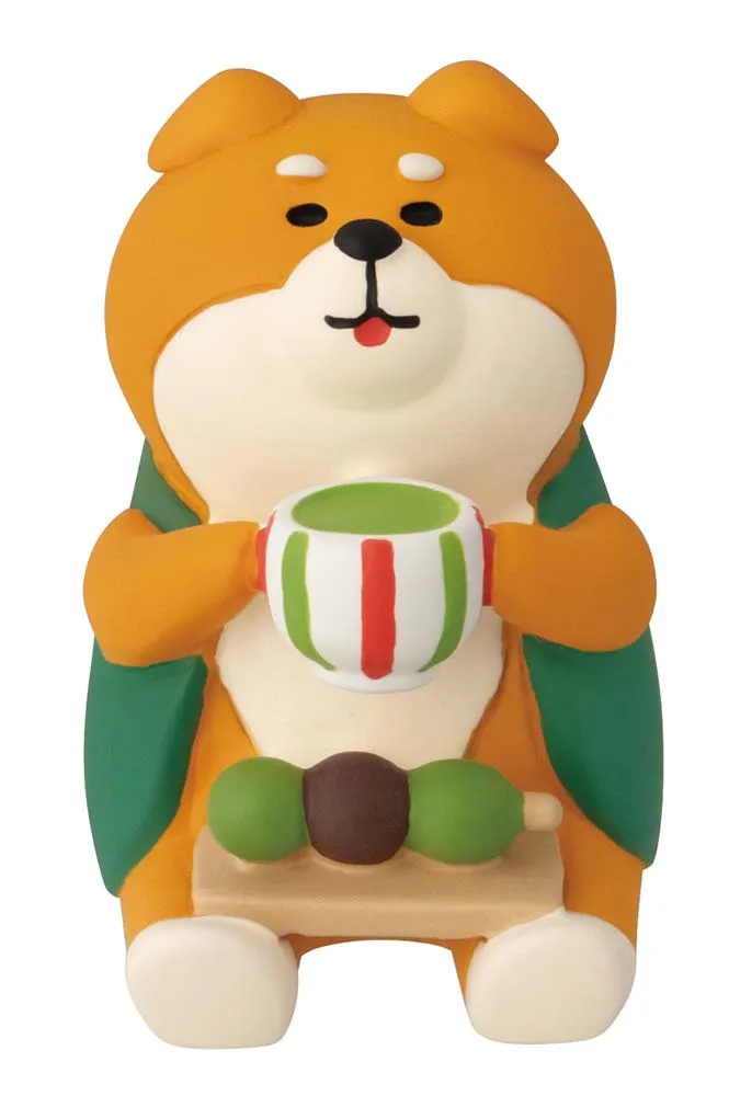 【新登場！concombreシリーズ！お茶でいっぷく福茶園！】いっぷくわんこ