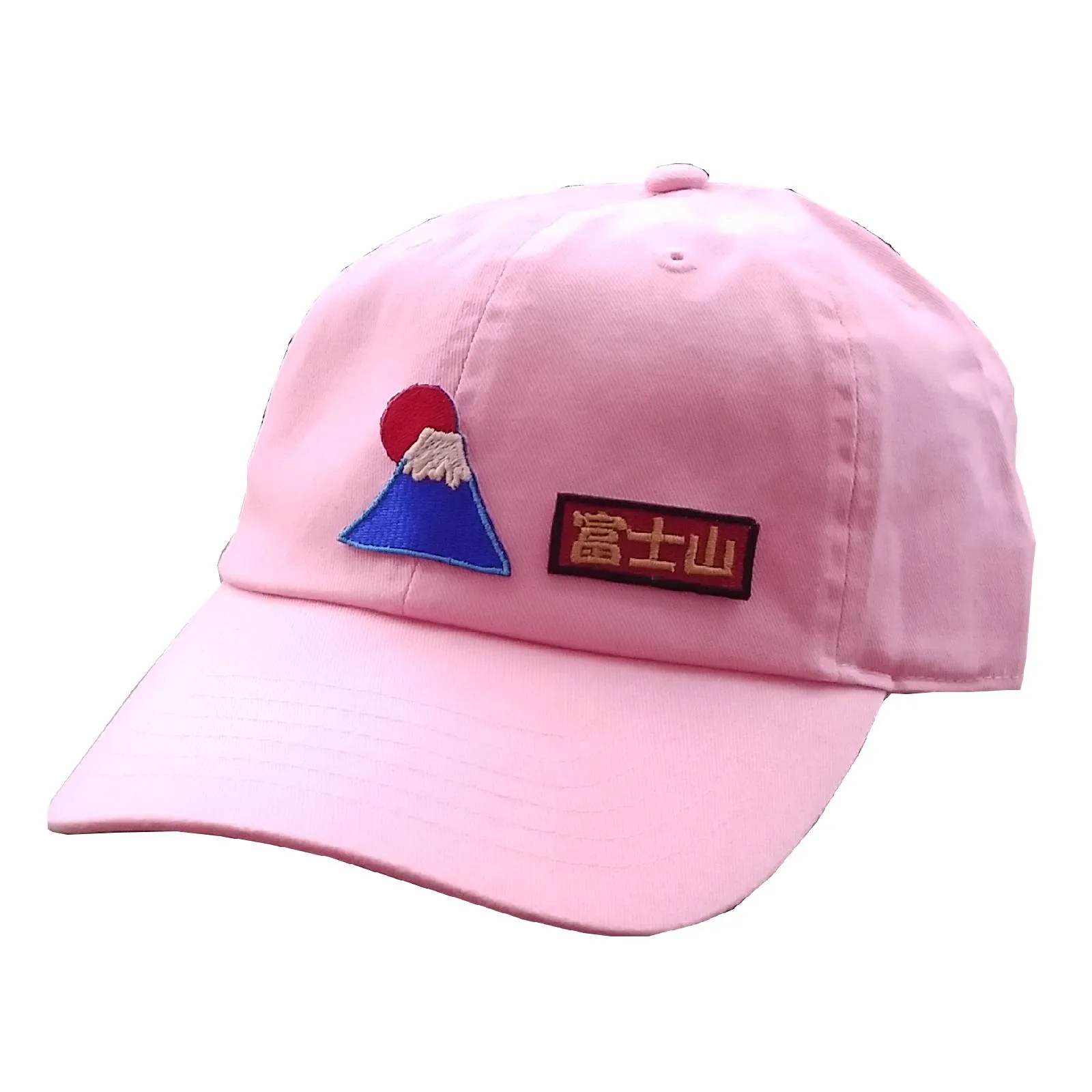 【ご紹介します！インバウンドで人気の富士山をデザインしたキャップ！】富士山CAP　ピンク