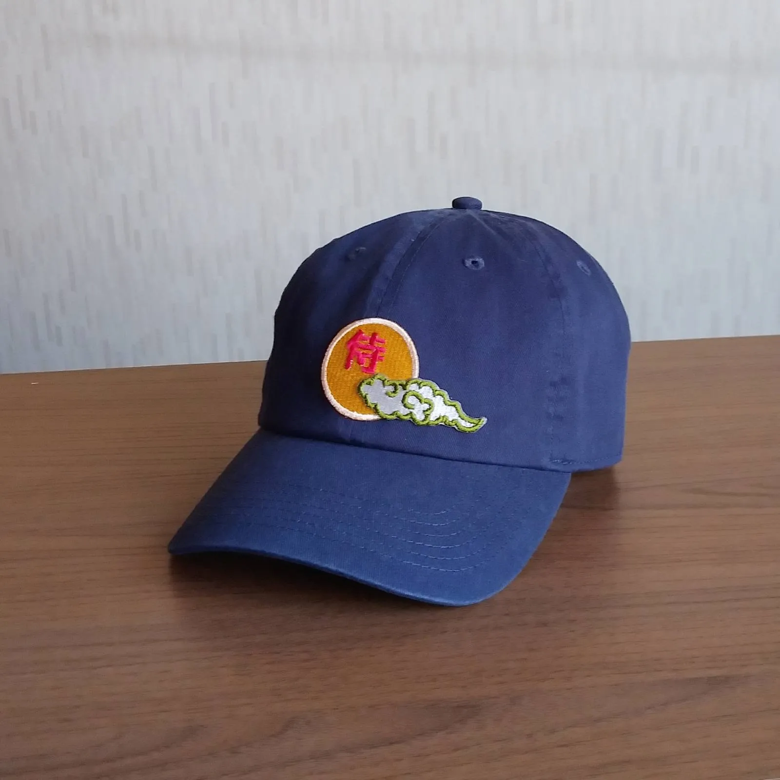 【ご紹介します！インバウンドで人気の侍をデザインしたキャップ！】侍CAP ネイビー