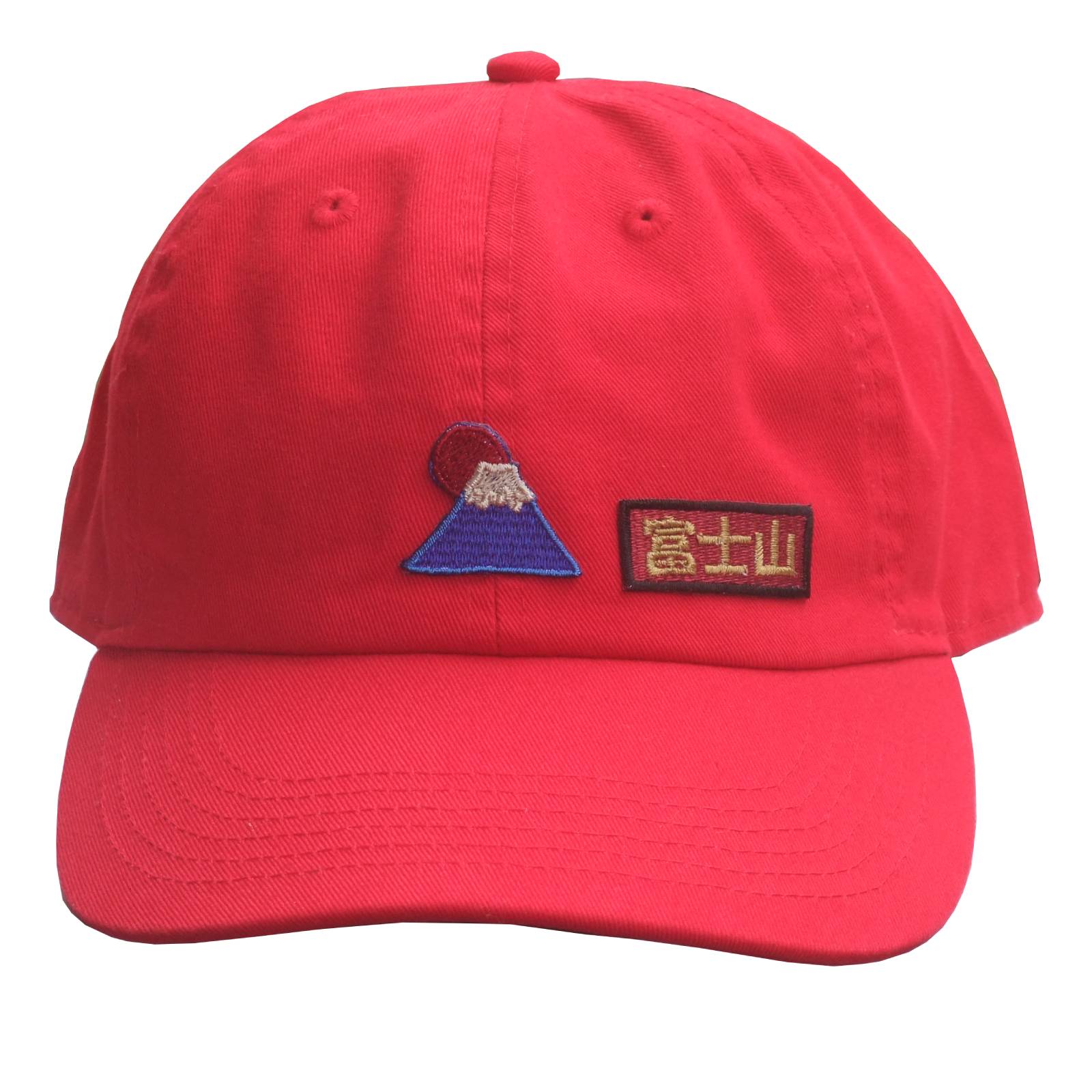 【ご紹介します！インバウンドで人気の富士山をデザインしたキャップ！】富士山CAP 赤