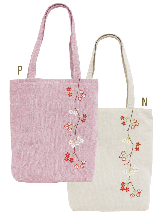 【ご紹介します！日本らしい桜の柄のファッション和雑貨！枝垂桜】バッグ