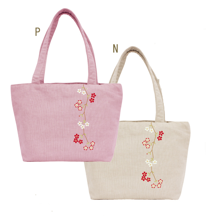 【ご紹介します！日本らしい桜の柄のファッション和雑貨！枝垂桜】バッグ