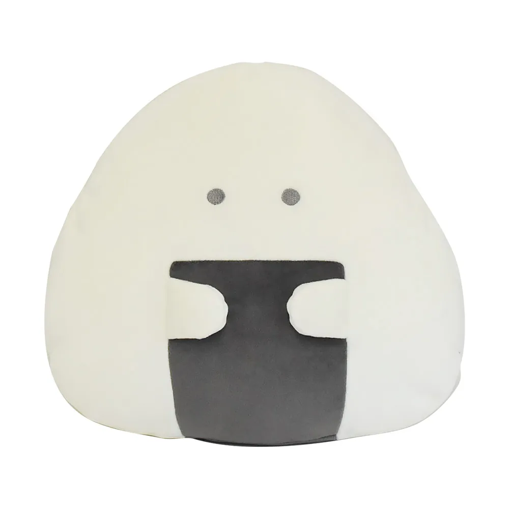 【新登場！ほっこり可愛いおにぎり型のクッション！ぎゅっとおにぎりさん】ﾘﾗｯｸｽｸｯｼｮﾝ のり