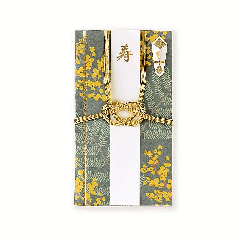 【新登場！優美な植物モチーフの雑貨！Wishing Plants　ご祝儀袋！】ミモザ