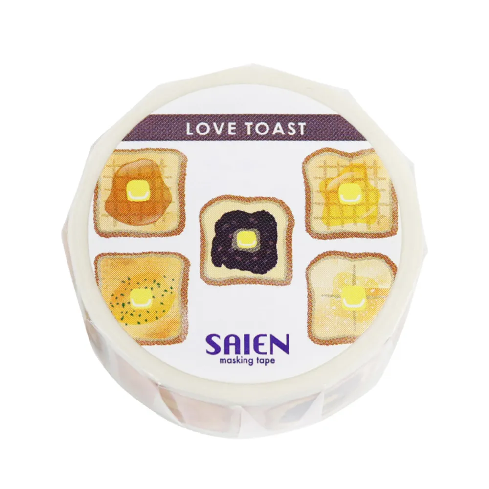 【新登場！安心の日本製！SAIEN マスキングテープ！】LOVE TOAST 「Butter」
