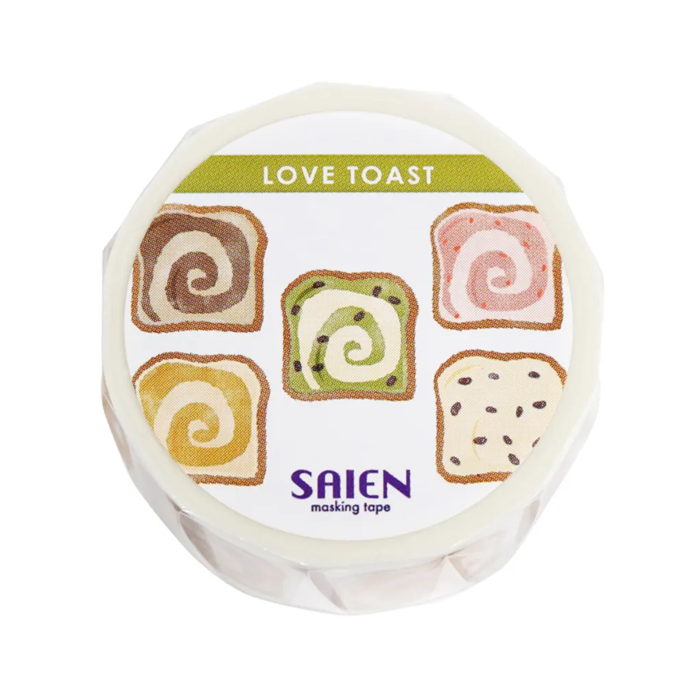 【新登場！安心の日本製！SAIEN マスキングテープ！】LOVE TOAST 「Marble」