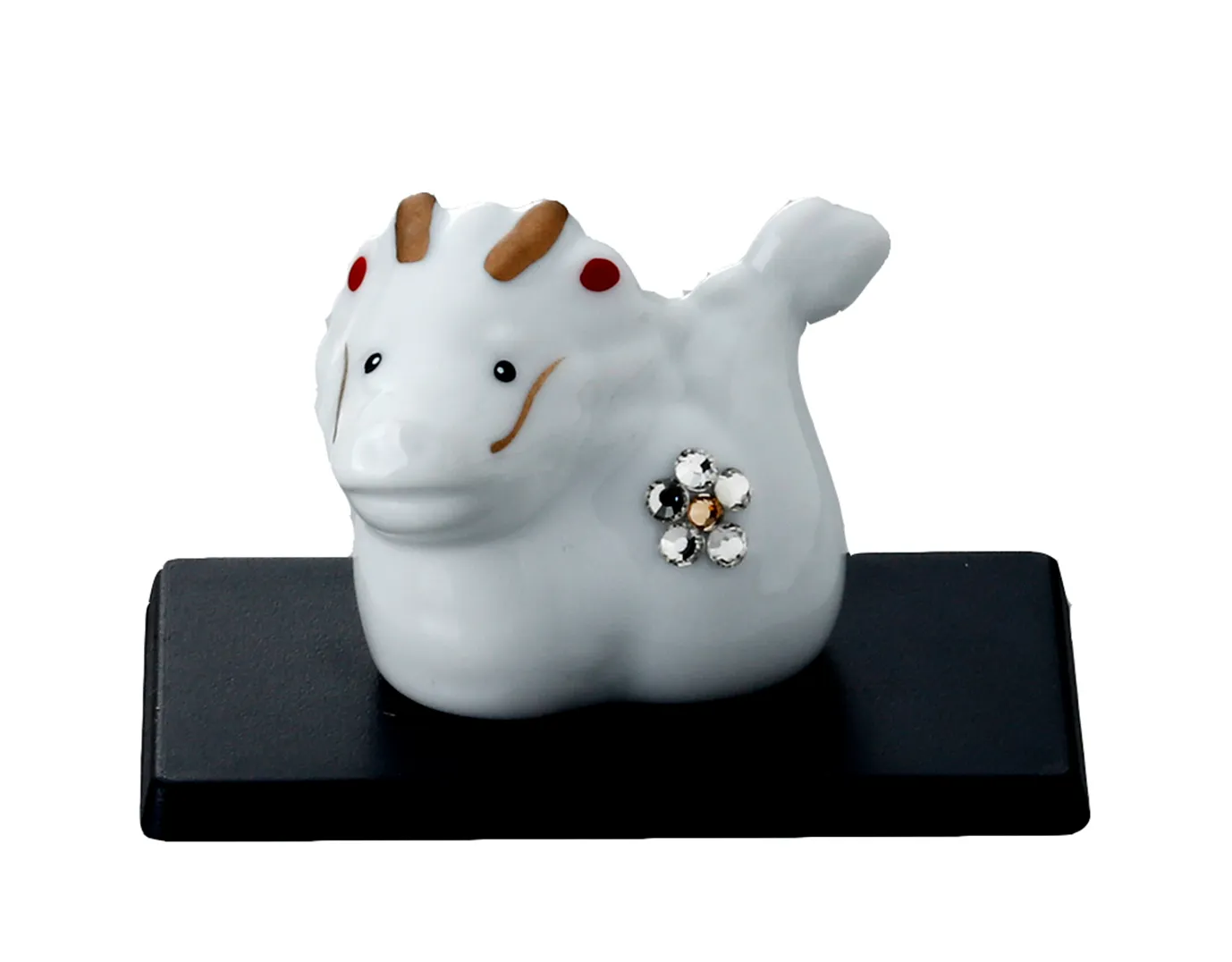 【ご紹介します！クラフトマンハウスの陶磁器の縁起物！】龍 磁器飾り（小）