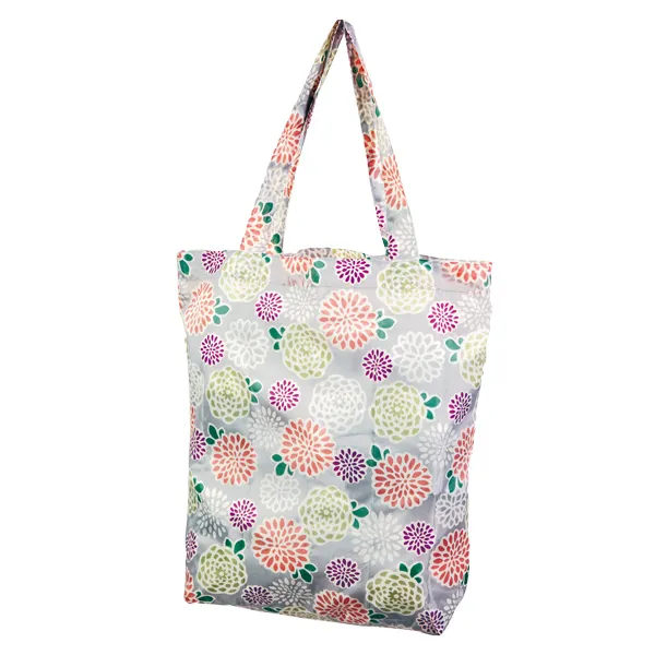 【ご紹介します！安心の日本製！かわいい！和柄エコバッグ】菊花