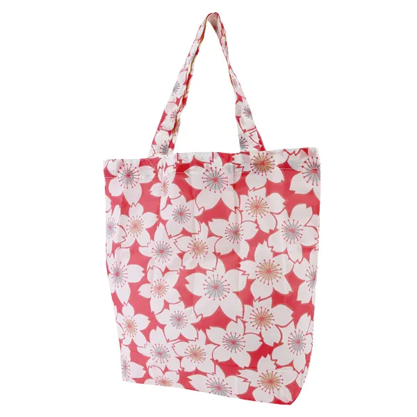 【ご紹介します！安心の日本製！かわいい！和柄エコバッグ】桜