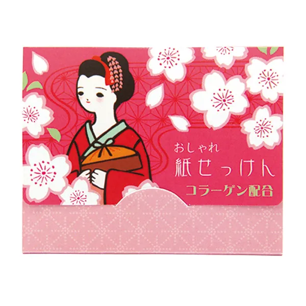 【ご紹介します！信頼の日本製！レトロで懐かしいコスメ！おしゃれ紙せっけん】コラーゲン