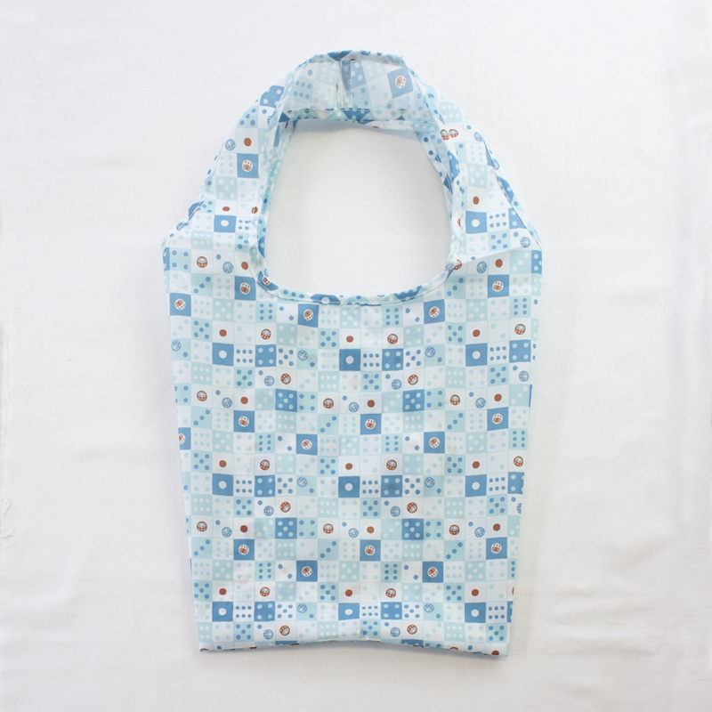 【ご紹介します！マチが広い！和心 お弁当が入るecoバッグ】サイコロ達磨