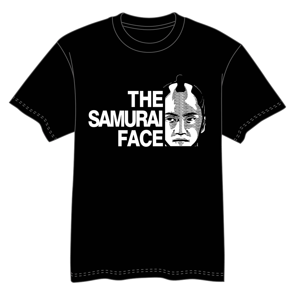 【ご紹介します！日本らしさをイメージしたＦＡＣＥ　Ｔシャツです！】THE　SAMURAI　FACE