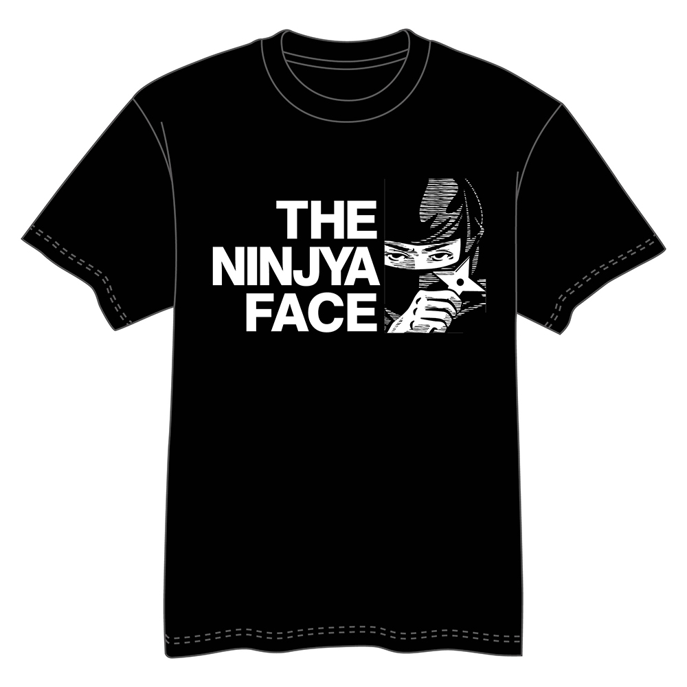 【ご紹介します！日本らしさをイメージしたＦＡＣＥ　Ｔシャツです！】THE　NINJA　FACE
