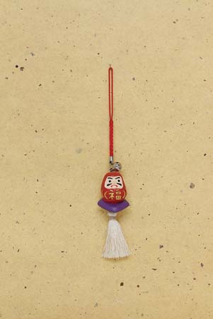 【ご紹介します！ついに登場しました！ほっこりかわいい！おめでた根付】ダルマ