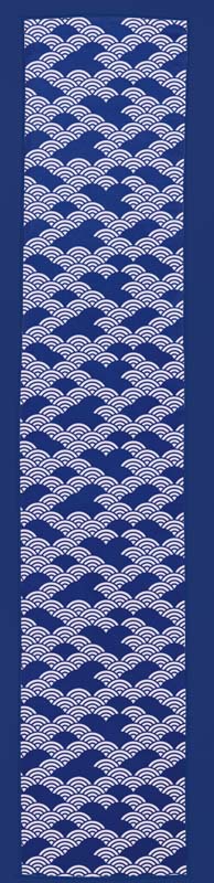 【ご紹介します！ついに登場しました！暑さ対策！納涼！小江戸クールタオル】青海波