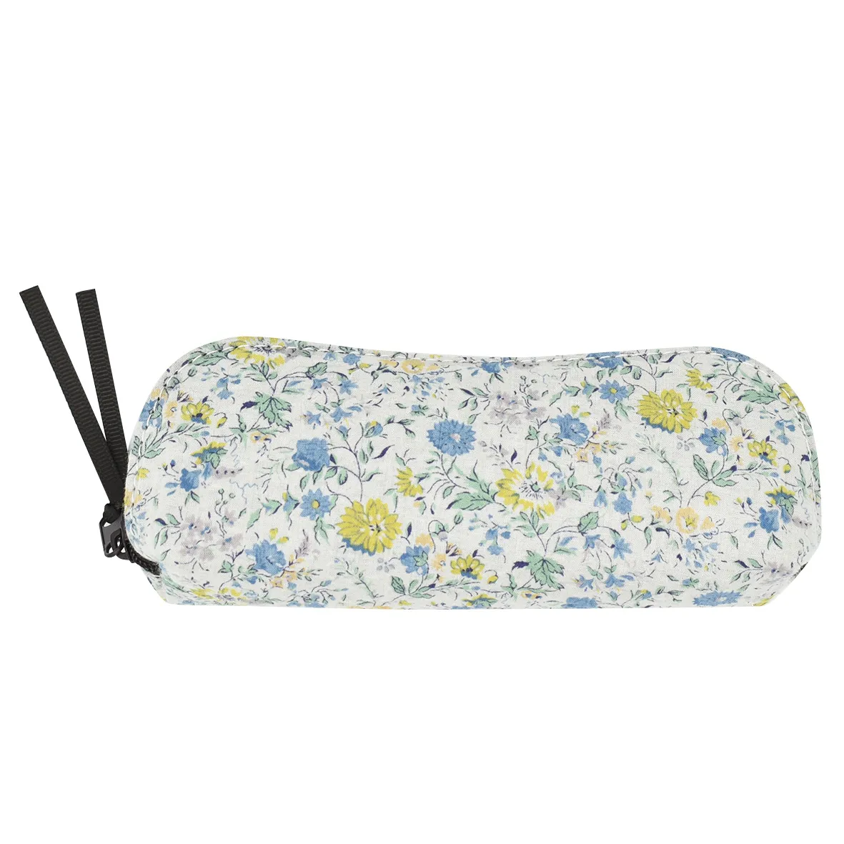 【新登場！小花柄がかわいい！Ripple×LIBERTY ファスナータイプの使いやすいメガネケース】ポプリ ブルー