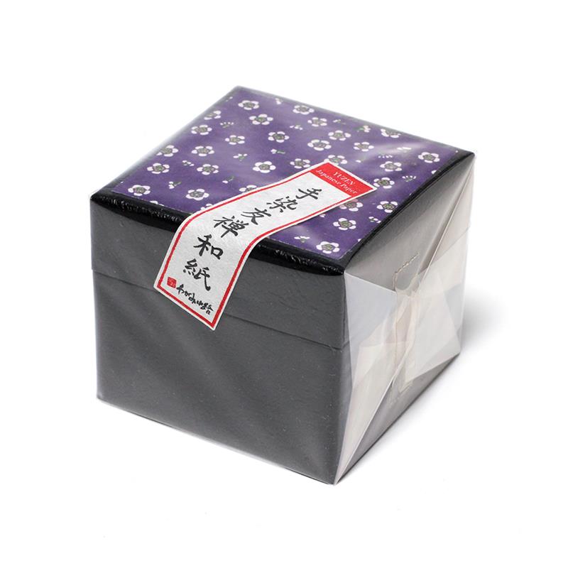 ご紹介します！世界中で知られている日本伝統の遊び！折り紙】友禅紙折り紙 （豆） 黒系 100枚箱入 和雑貨卸問屋