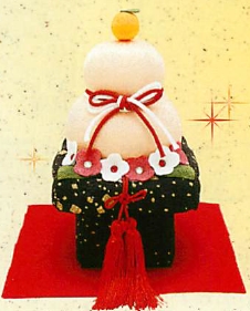 【ご紹介します！美しい輝きのプレシオサと日本伝統のちりめん生地を合わせた新しいお飾り】華鏡餅