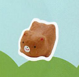 【日本製】ほっこりかわいい和雑貨 ちぎり和紙 ぷち熊