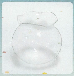 【ちりめん夏雑貨】 (W)ミニ金魚鉢