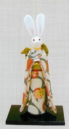 【ご紹介します！安心の日本製！秋の訪れをウサギちゃんが可愛く演出！しとやか兎(毬)】