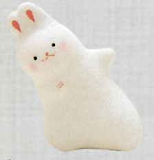 【ご紹介します！安心の日本製！秋の訪れをウサギちゃんが可愛く演出！のぞきうさぎ】