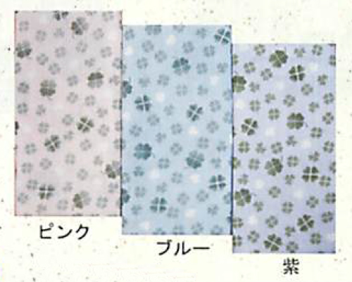 【新登場！安心の日本製です！ほっこりかわいい柄のガーゼ手拭い！　日本のガーゼ手ぬぐい】クローバー