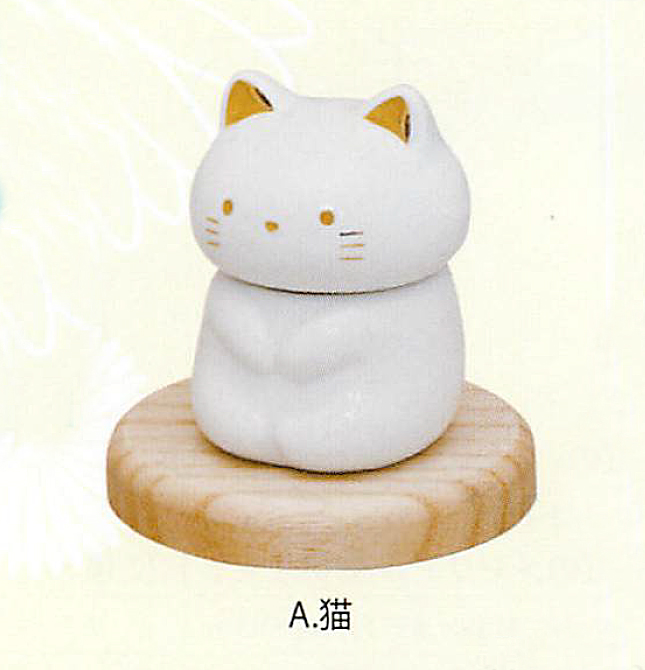 【新登場！心優しいメモリアル・エンディンググッズ！ペット用骨壺】永遠（とわ）の愛　猫