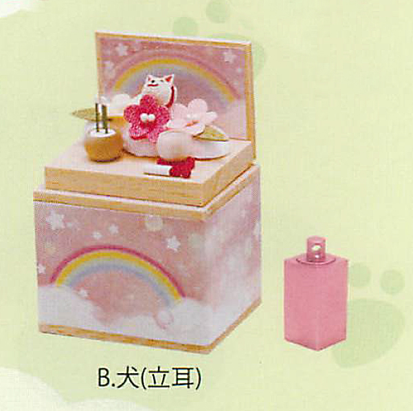 【新登場！安心の日本製！可愛らしいミニペット祭壇です！】ミニペット収納祭壇 yume　犬（立耳）