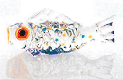 【ご紹介します！ほっこりかわいい！端午の節句のお飾り】クリスタルガラス鯉のぼり6cm