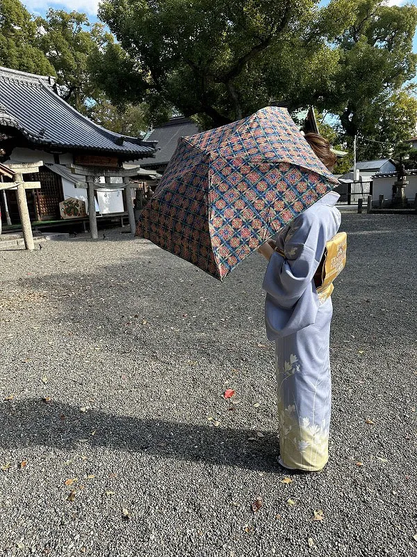 【新登場！日本製！和柄の傘！元大関KONISHIKIセレクト SUM●＋】宝相華文 着物柄 晴雨兼用傘