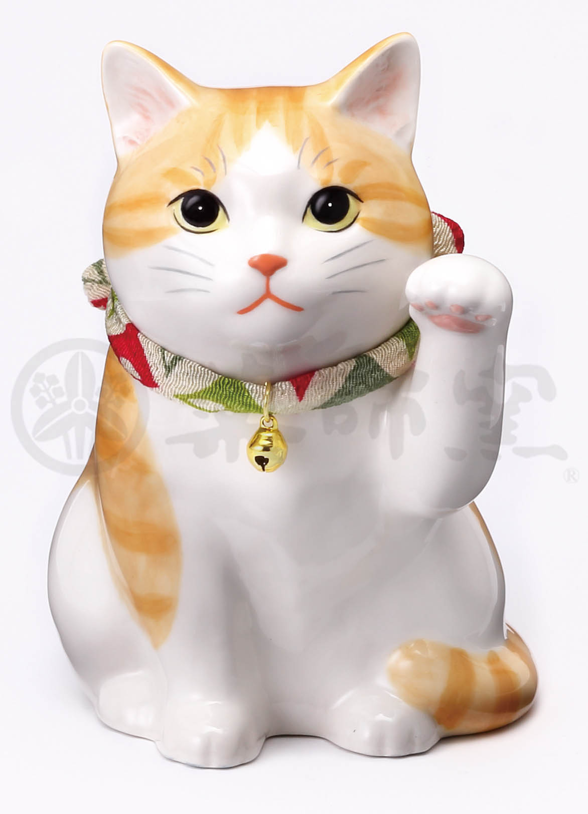 【ご紹介します！日本製！やきものの街、瀬戸市発祥のブランド！薬師窯！】うちの招き猫(とら)