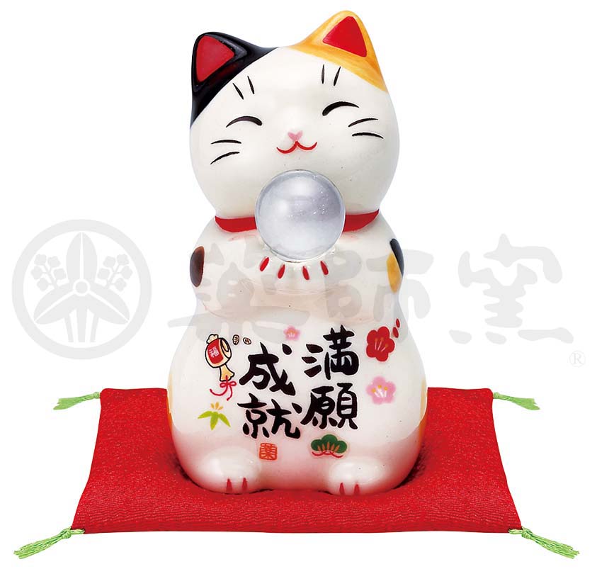 Amazon.co.jp: ちりめん細工 猫 ねこ ネコ 招き猫 人形 ペア