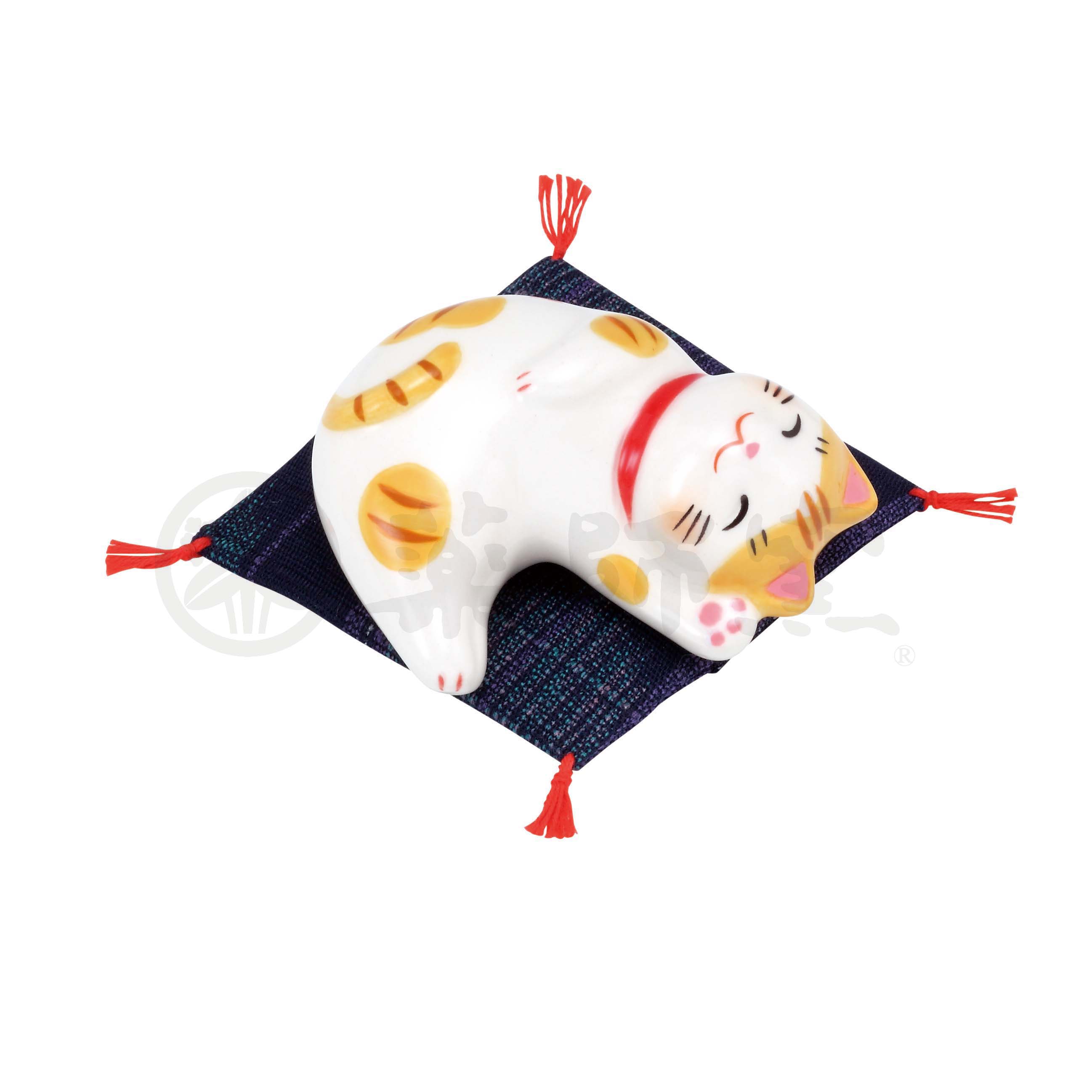 【新登場！やきものの街、瀬戸市発祥のブランド！薬師窯！】ぷかぷか猫町ねこ(しあわせ)